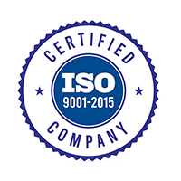 Compañía certificada ISO 9001-2015
